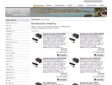 Tablet Screenshot of akcesoria-do-aparatow-cyfrowych.com
